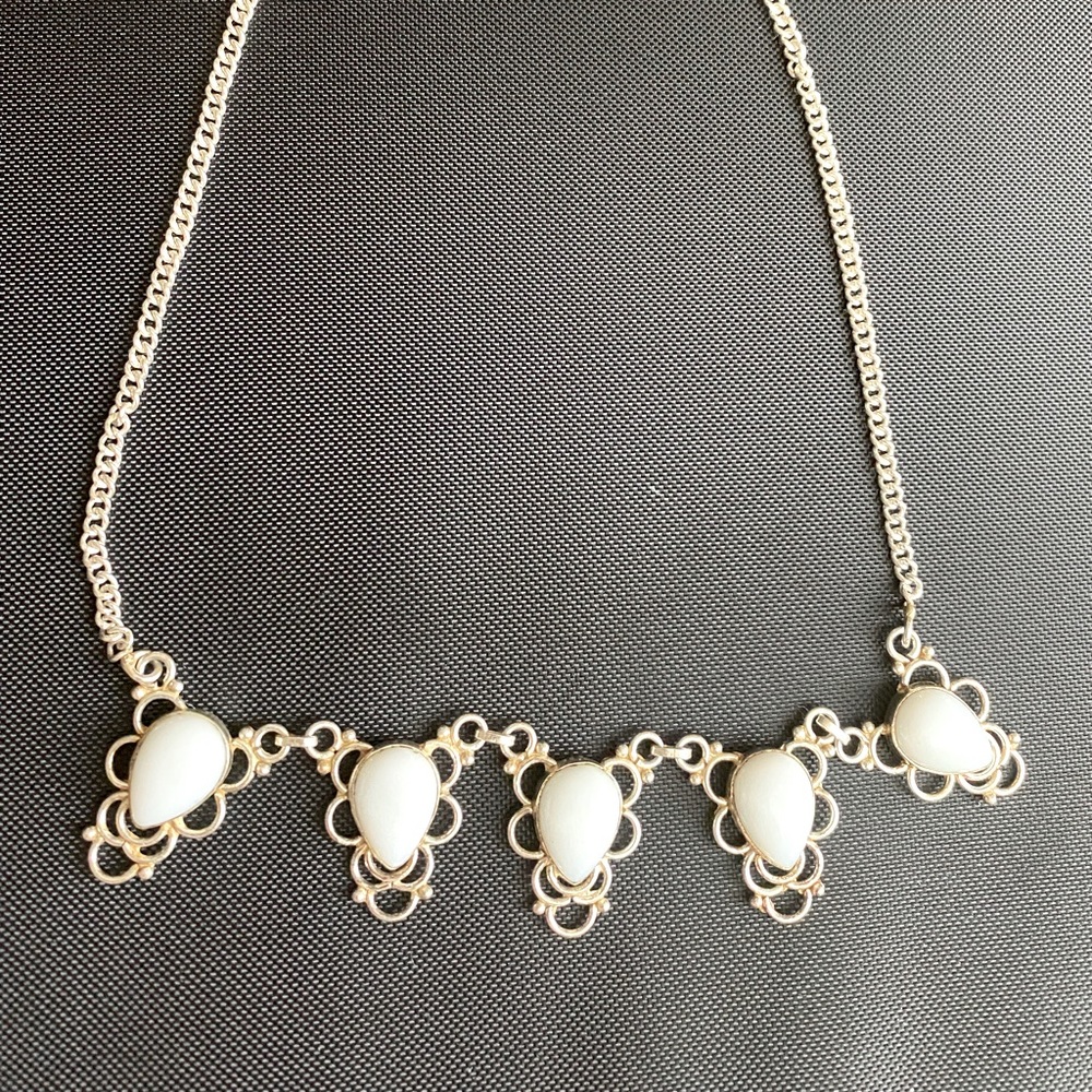 Silver necklace